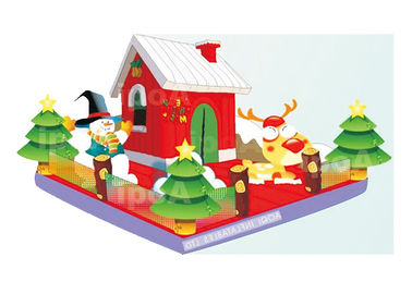 Disesuaikan Inflatable Balita Playground Childrens Bouncy Castle Dengan Slide