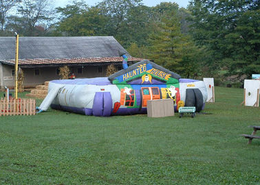 Disesuaikan Inflatable Interactive Games Halloween Laser Maze untuk Festival Party Fun