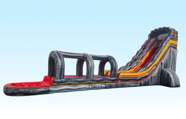 22ft Volcano Giant Inflatable  0.55 PVC Tarpaulin Untuk Acara Komersial