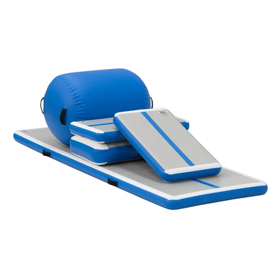 Senam Air Track Tumbling Mat Tebal 0,2m Tiup Dengan Tas Bawaan