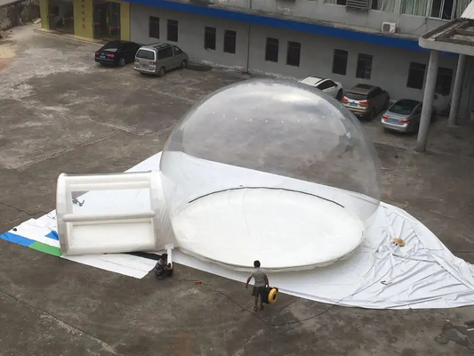 Pvc Tarpaulin Inflatable Dome Air Bubble Tent Untuk Hotel Outdoor