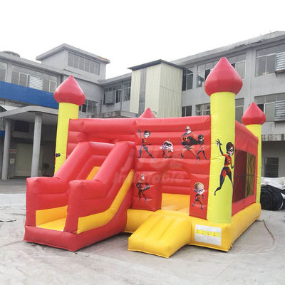 Custom Inflatable Bouncy Castle Children Small Carton Jumping House