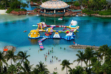 Luar Dewasa Aflex Inflatable Water Park Dengan Pompa Udara / Bahan Perbaikan
