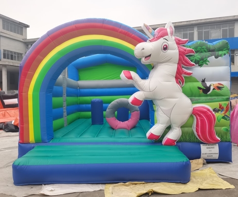 Fun Party Jumping Castle Inflatable Bouncer House Untuk Backyard Mall
