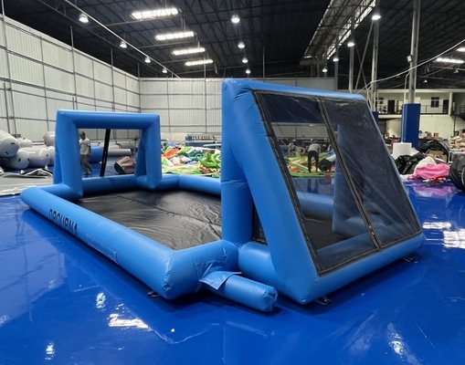 Double Tripple Stitch PVC Lapangan Sepak Bola Tiup Permainan Sepak Bola Tiup Untuk Anak-Anak