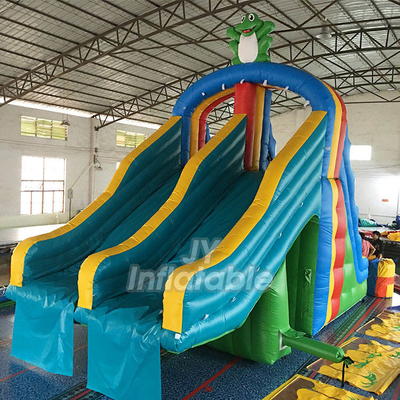 Seluncuran Tiup Tiup PVC Menarik Seluncuran Tiup Tiup Ukuran Mini Luar Ruangan