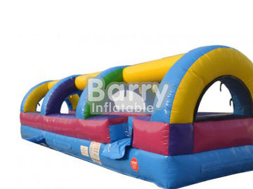 Kustom Single Lane Inflatable Slip Dan Slide Durable Untuk Bisnis Sewa