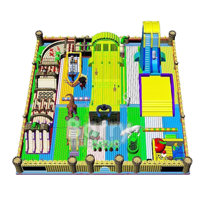 ODM Komersial Bouncy Castle PVC Inflatable Park Bounce Outdoor Playground Game Olahraga