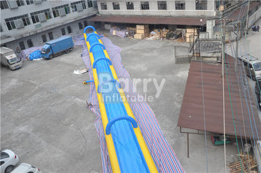 1000ft Inflatable  0.55mm PVC Terpal Inflatable Water Slide Untuk Dewasa