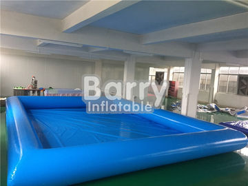 Kolam Renang Air Biru Portabel Anak Kids Square Dengan Mainan Air Inflatable