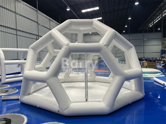 7 Hari Kerja Waktu Produksi Tenda Gelembung Inflatable Tenda Balon Dengan CE / UL Blower Dan Bahan Perbaikan