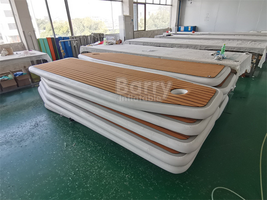 Water Mat Air Ship Multi Person Inflatable Floating Dock Platform untuk Jet Ski atau Swimming