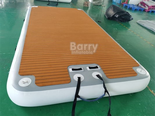 Floating Jetski Docks Yacht Pontoon Platform Inflatable Inflatable Yacht Dock Untuk Air
