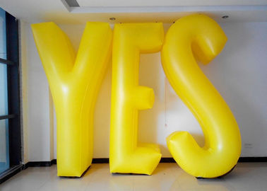Outdoor Inflatable Iklan Produk 3d Oxford Cloth Raksasa Inflatable Surat Logo