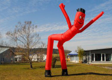 Single Leg Atau Dua Kaki Inflatable Air Dancer, Mini Inflatable Air Tube Man Untuk Iklan