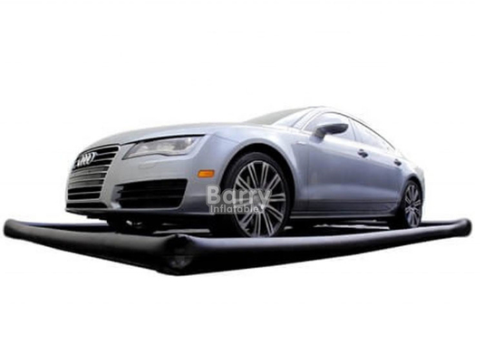 PVC Truck Inflatable Car Clean Pad PVC Portable Inflatable Car Wash Containment Mat Dengan Sistem Reklamasi Air