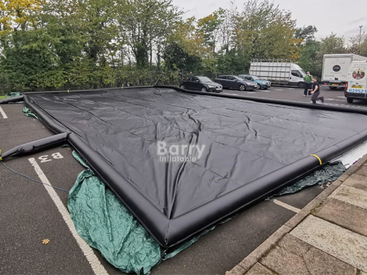 Sistem Reklamasi Air Karet Cuci Mobil Inflatable Karet Pengendalian Air Untuk Membersihkan Mobil
