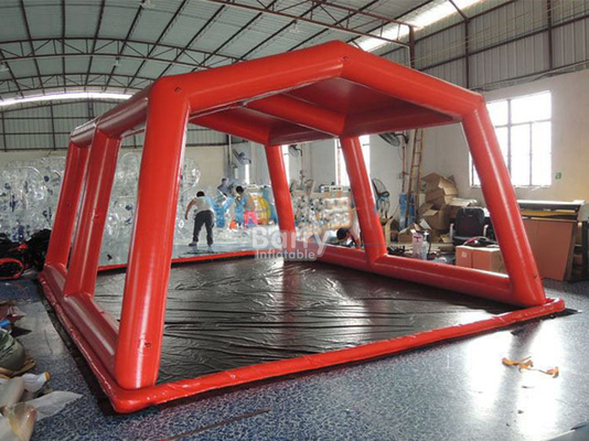 Customized Portable Pvc Water Ccollection Mat Car Wash Inflatable Car Wash Mat Inflatable Car Wash Mat Dengan Penutup