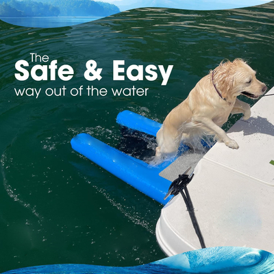 Non-Slip EVA Foam Portable Foldable Dog Boat Water Ramp Untuk Air Pet Bantuan Tangga Anjing Ramp Untuk Anjing Kecil Hingga 230 Lbs