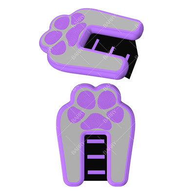 Ramp Air Inflatable Dog Inflatable Pup Plank Dog Float Floating Ramp Ladder untuk kolam renang, dermaga, & danau