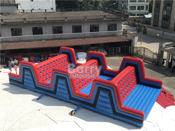 Event Red Giant Outdoor Inflatable 5K Kursus Kendala Panjat Tebing, 5K Kendala Tiup