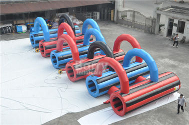 Customzied Insane 5k Inflatable Run Hambatan Untuk Dewasa, Event Giant Crawling Tunnel