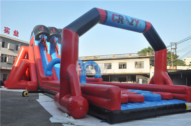 Gila Fun Inflatable 5k Run Finish Line, Rintangan Raksasa Tiup untuk Dewasa