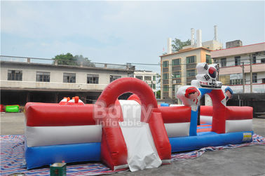 Kustom Inflatable Balita Playground, Tema Kota Tinju Banteng Khusus Menyenangkan