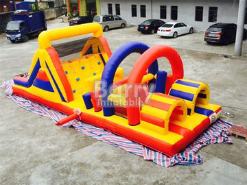 Tantangan interaktif Anak Dewasa Tiup Hambatan Kursus Rumah Bouncing Rentals