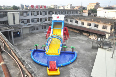 0,55mm PVC Terpal Raksasa Inflatable Slide Untuk Anak-Anak, 1 - 3 Tahun Garansi