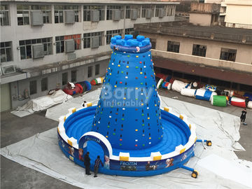 0,55mm PVC Tarpaulin Inflatable Climbing Mainan, Blow Up Climbing Kendala Course