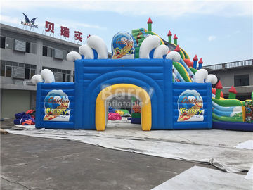 Kustom Arch Entryway / Arch Dukungan Tiup Untuk Amusement Park
