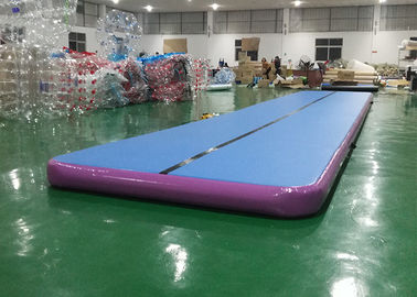 Luar Air Track Senam Tikar Pelatihan Set, Tiup Kasur Olahraga Air Track
