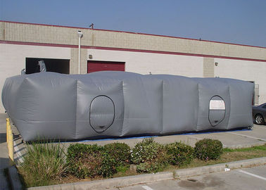 0.55mm PVC Tarpaulin Inflatable Laser Tag 30 ′ ', Tiup Labirin Untuk Anak-Anak