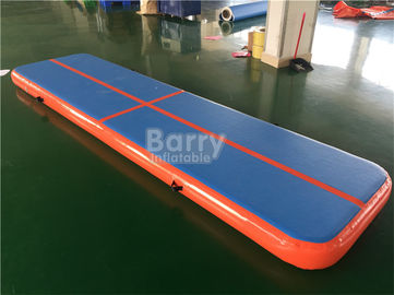 Drop Stitch Jatuh Mat Air Senam Track, 4m Air Track Mat