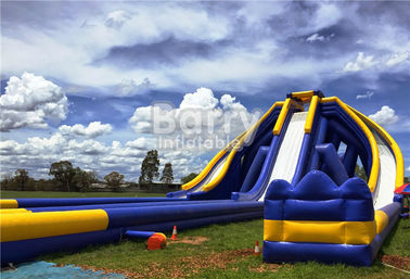 Seluncuran Air Raksasa Tiup N Slide, Seluncuran Air Tiup Trippo Panjang Untuk Anak-Anak Dan Dewasa