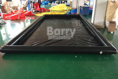 Air Sealed Type Inflatable Car Wash Mat Air Collector Boarding Dengan Drain