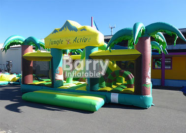 Outdoor dan Indoor PVC Material Equipment Toys Jungle Theme Big Toddler Inflatable Playground