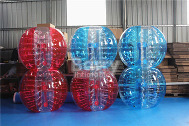 1.2 M 1.5m 1.8m Ukuran PVC TPU Bubble Ball Untuk Outdoor Play Sport Soccer Game
