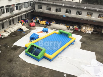 Pintu Dekat Dengan Pintu Luar Lapangan Sepak Bola Sabun Tiup, Lapangan Sepak Bola Air Tiup Dengan Bawah