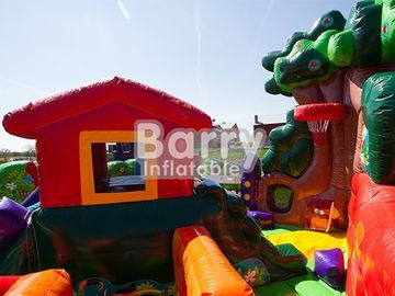 Kustom Meledakkan Rintangan Untuk Waktu Pesta Anak-Anak Bermain Tiup Melompat Bouncing