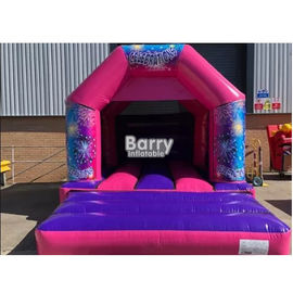 16 * 16 * 9.5 Ft Anak Goyang Istana, Bouncer Inflatable Kecil Dengan 0,55 PVC Tarpulin