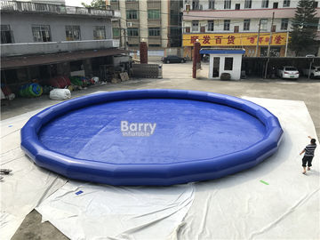 0.9mm PVC Kolam Renang Tiup / Meledakkan Kolam Renang Air Portabel