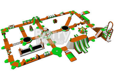 Giant Safety Ultimate Inflatable Floating Water Park Untuk Hiburan