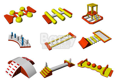 Double - Triple Stitch Inflatable Water Park, Taman Olahraga Tiup / Aqua Park