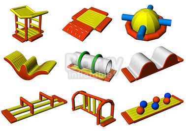 Permainan Menyenangkan Dewasa Aqua Adventure Inflatable Floating Water Park dengan Pompa Air