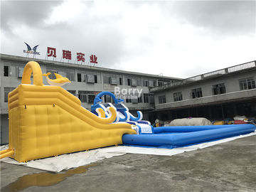 Slide Taman Air Inflatable Disesuaikan Dengan Kolam Renang / Taman Bermain Anak Tiup