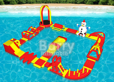 Beberapa Kombinasi Taman Air Inflatable, Inflatable Aqua Sport Water Game