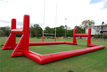 Ponsel Meledakkan Rugby Field Permainan Olahraga Tiup Dengan Air Blower
