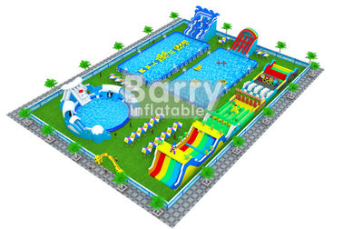 Rencana Bisnis Taman Air Inflatable Profesional / Membangun Desain Taman Air